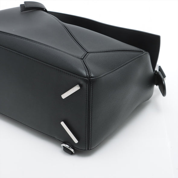 Loewe Black Classic Calfskin Leather Puzzle Bag [Clearance Sale]