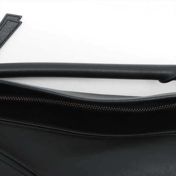 Loewe Black Classic Calfskin Leather Puzzle Bag [Clearance Sale]