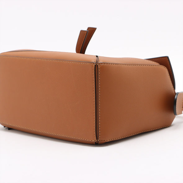 Loewe Tan Classic Calfskin Leather Small Puzzle Bag [Clearance Sale]