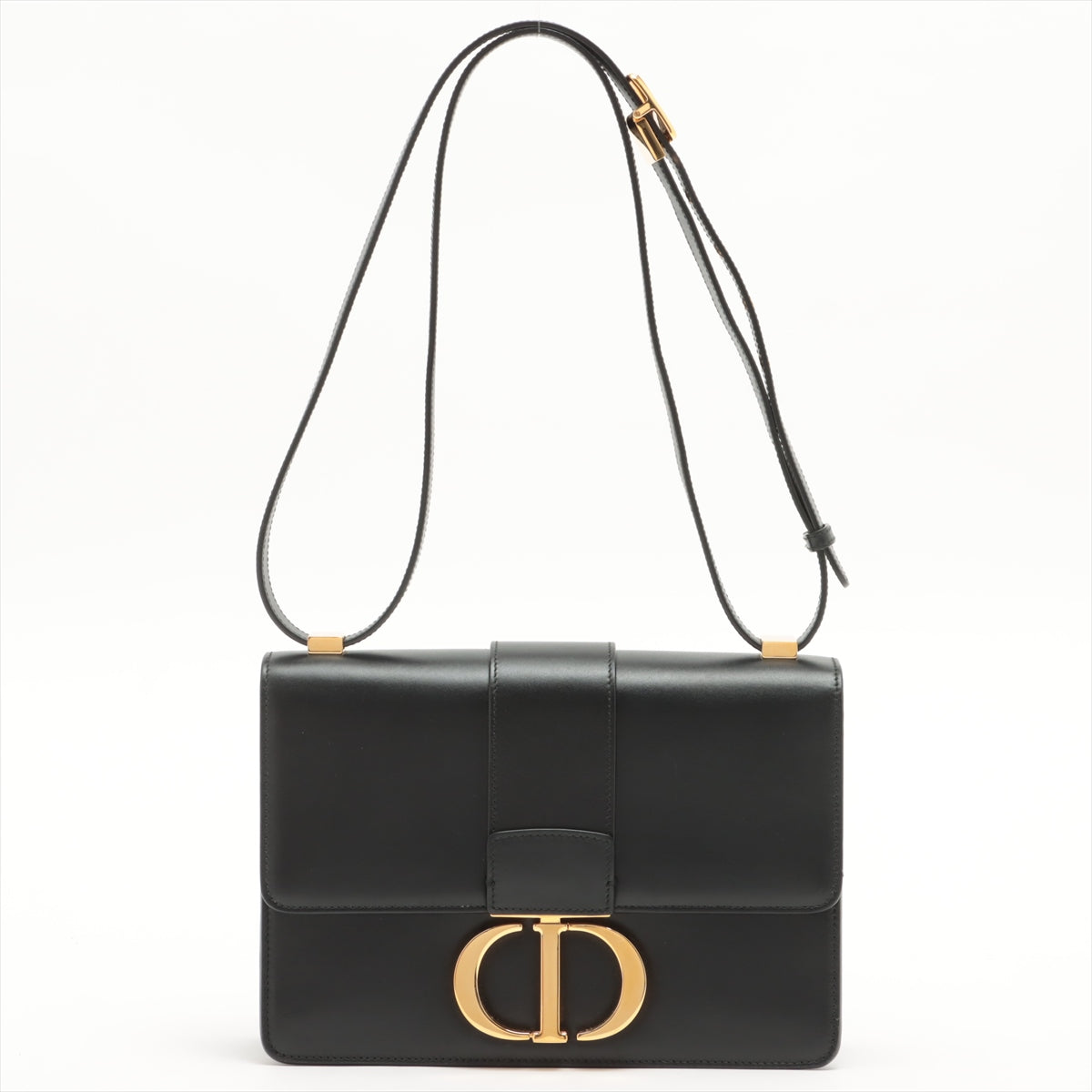 Dior - 30 Montaigne Bag Black Box Calfskin - Women
