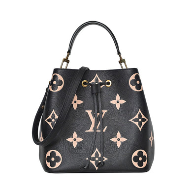 Louis Vuitton Torterelle/Cream Monogram Empreinte Leather NeoNoe