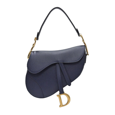 Blue Saddle Calfskin Bag (Rented Out)