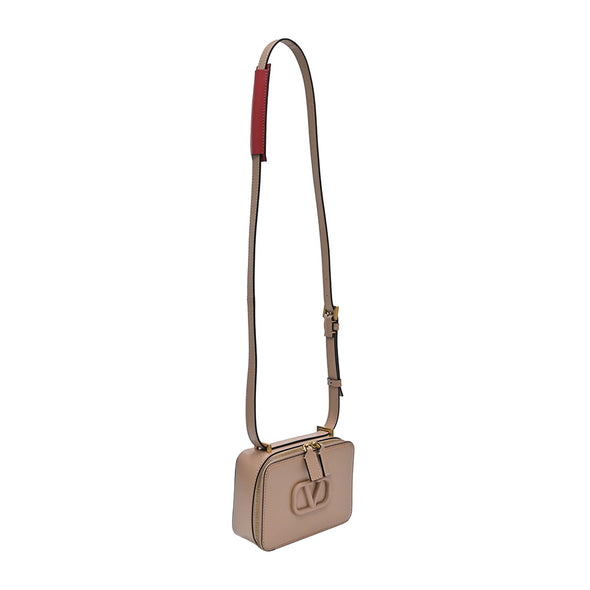 Bay Pink Vsling Smooth Calfskin Crossbody Bag [Clearance Sale]