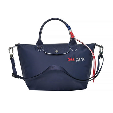 Navy Le Pliage Tres Paris Top Handle S (2022)
