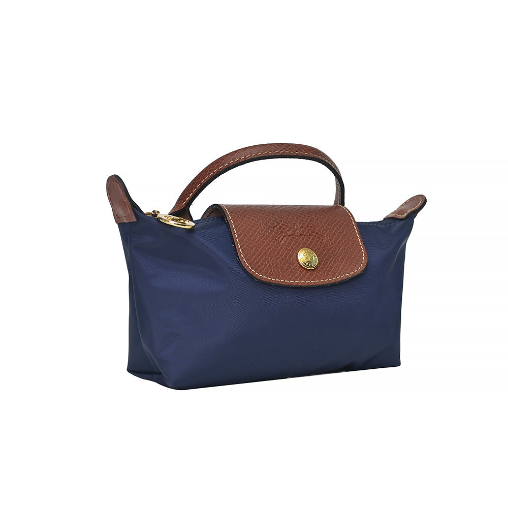 Longchamp Le Pliage Top-Handle Bag Medium Navy One Size: Handbags