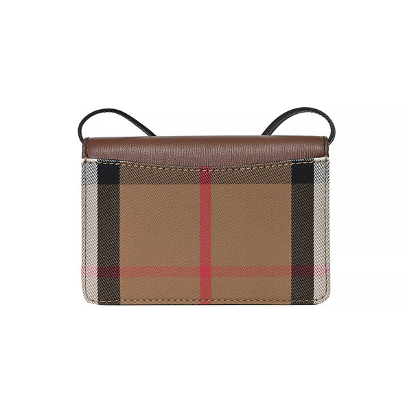 Tan House Check Hampshire Crossbody Bag