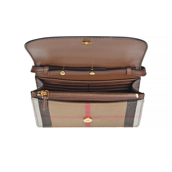 Tan House Check Hampshire Crossbody Bag - 2 [Clearance Sale]