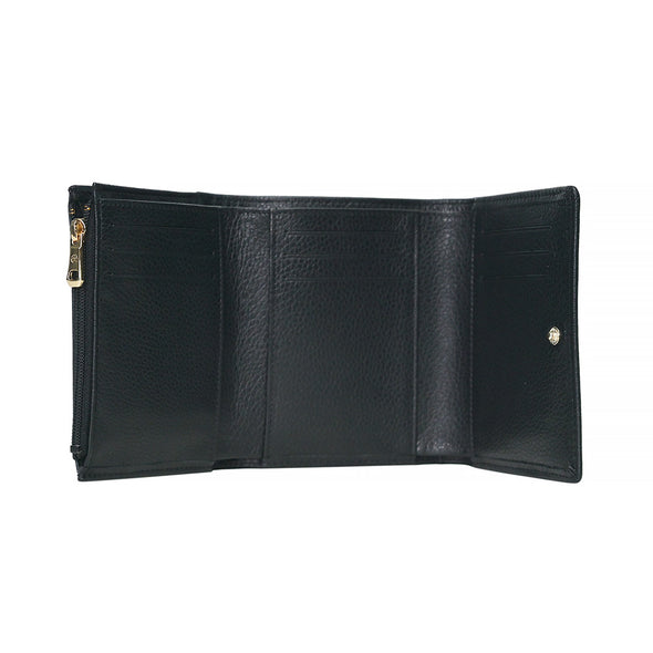 Black Le Foulonne Compact Wallet