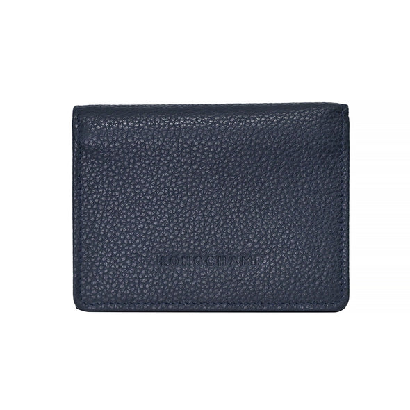 Navy Le Foulonne Compact Wallet