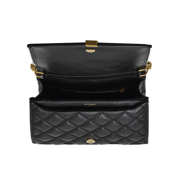 Black Becky Quilted Lambskin Mini Chain Shoulder Bag - 2 (Rented Out)
