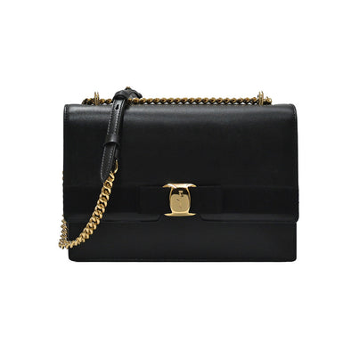 Black Vara Bow Medium Shoulder Bag - 3 (Rented Out)