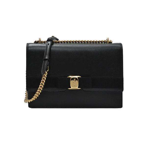 Black Vara Bow Medium Shoulder Bag - 3 (Rented Out)