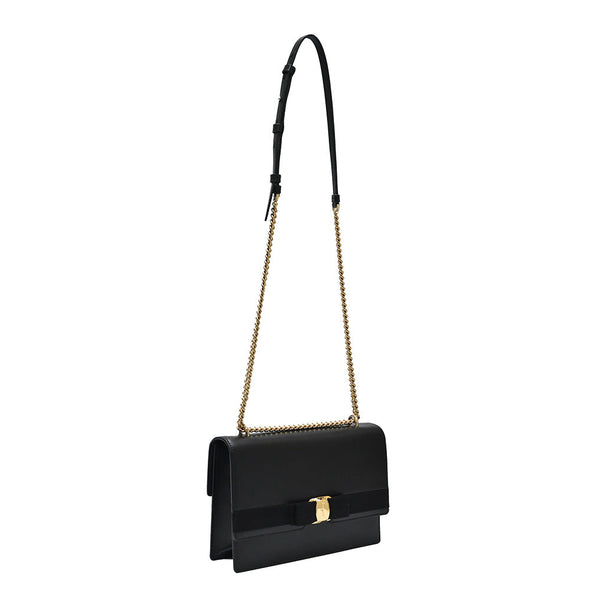 Black Vara Bow Medium Shoulder Bag - 3 (Rented Out)