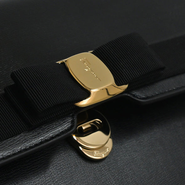 Black Vara Bow Medium Shoulder Bag - 3 (Rented Out)