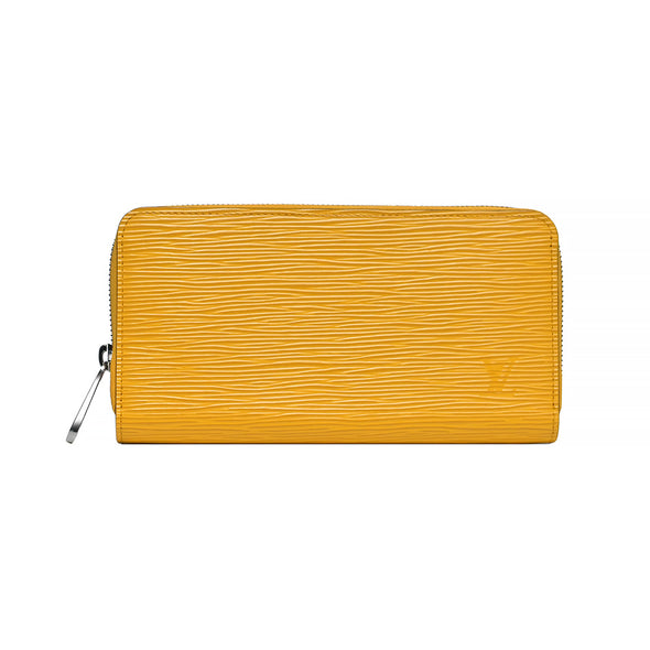 Yellow Epi Leather Zippy Wallet