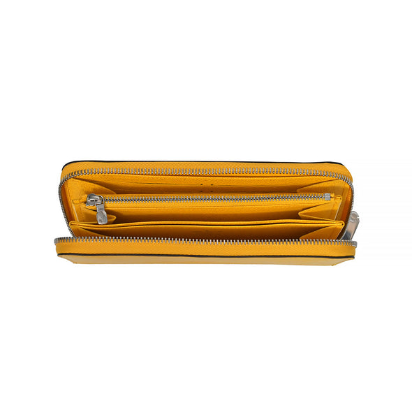 Yellow Epi Leather Zippy Wallet
