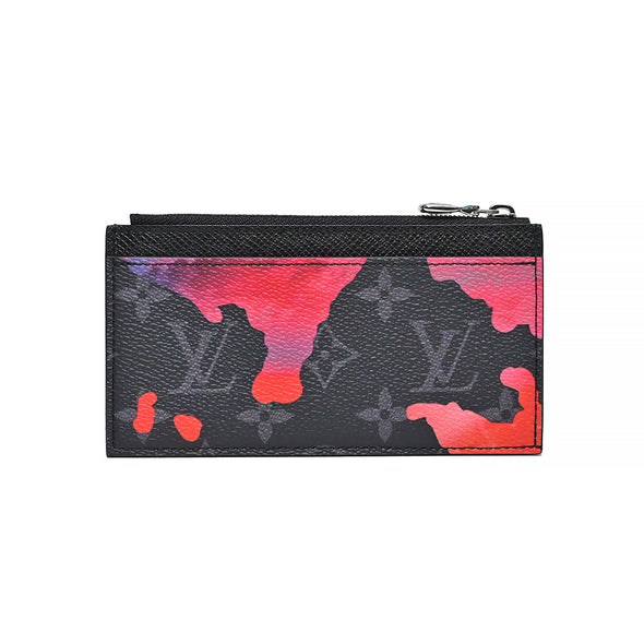 Monogram Eclipse Sunset Coin Card Holder (Rented Out)