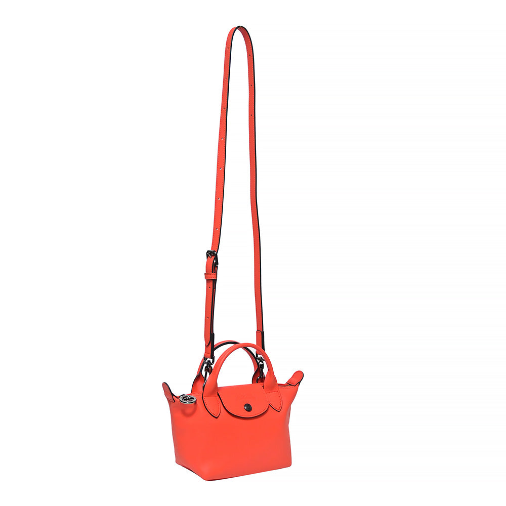 Le Pliage Xtra XS Handbag Orange - Leather (L1500987017)