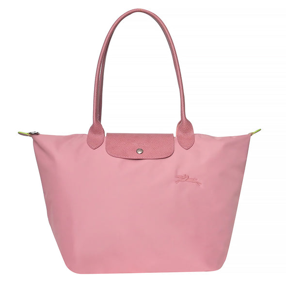 Petal Pink Le Pliage Green Tote Bag L