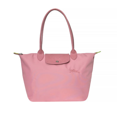 Petal Pink Le Pliage Green Shoulder Bag S