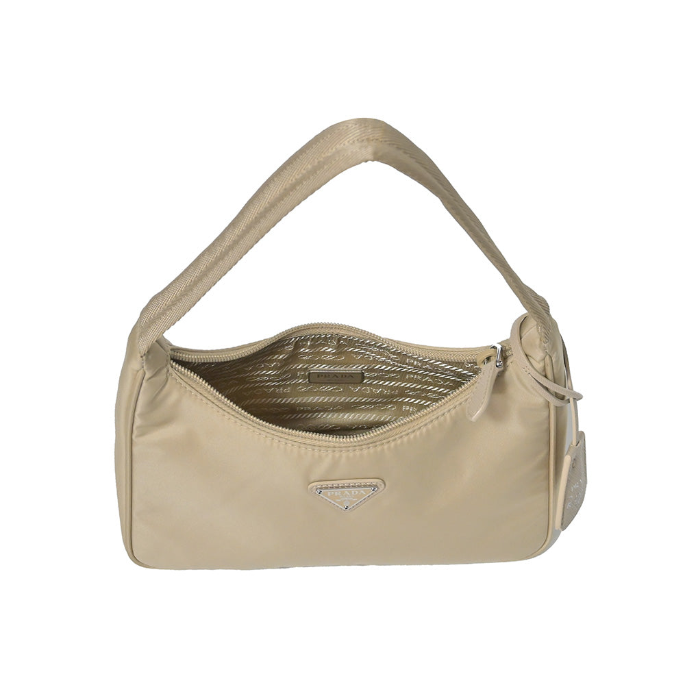 Prada Mini Bag Beige Prada Mini Prada Symbole Leather Bag With