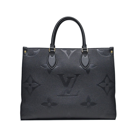 Black Monogram Empreinte Leather OnTheGo MM (Rented Out)