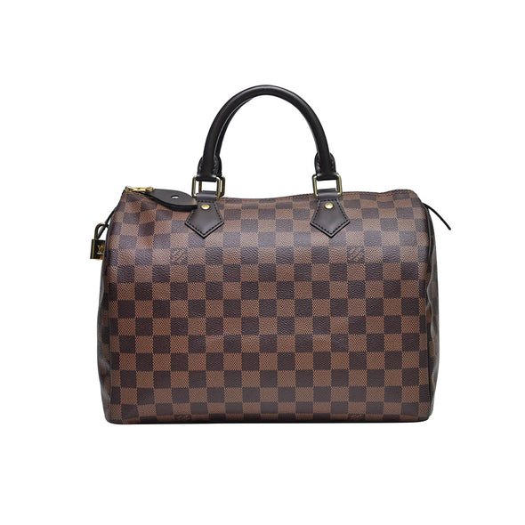 Damier Ebene Canvas Speedy 30