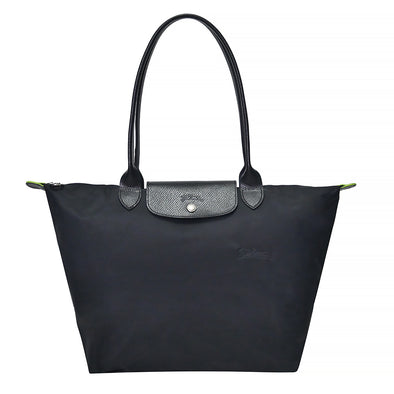 Noir Le Pliage Green Shoulder Bag L