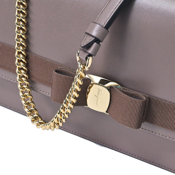 Caraway Seed Vara Bow Medium Shoulder Bag (Rented Out)