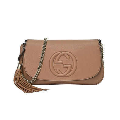 Brown Soho Chain Small Shoulder Bag (Rented Out)