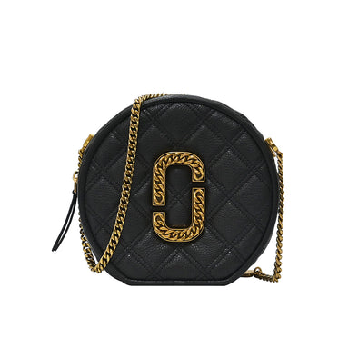 Black The Status Round Crossbody Bag (Rented Out)