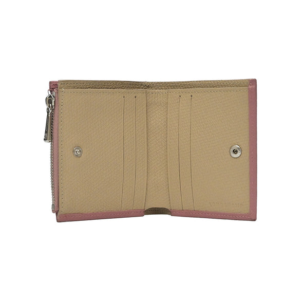 Antique Pink Roseau Compact Wallet