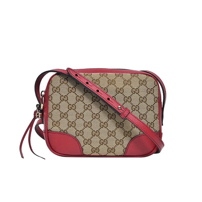 Red GG Canvas Crossbody Bag (Rented Out)