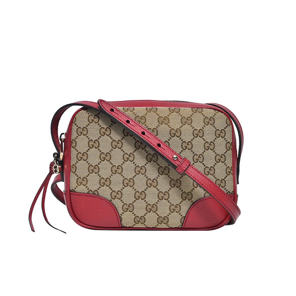 Red GG Canvas Crossbody Bag (Rented Out)