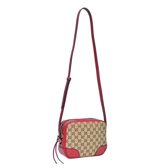 Red GG Canvas Crossbody Bag (Rented Out)