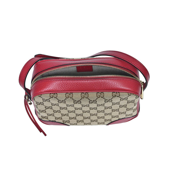 Red GG Canvas Crossbody Bag (Rented Out)