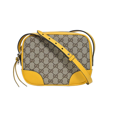 Yellow GG Canvas Crossbody Bag (Rented Out)