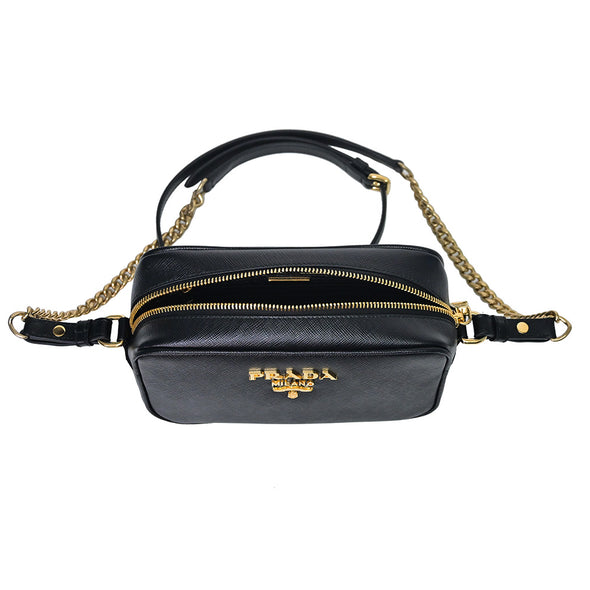Nero Saffiano Camera Bag (Rented Out)