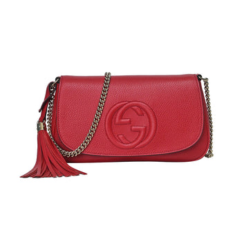 Red Soho Chain Small Shoulder Bag [Clearance Sale]
