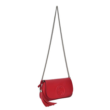 Red Soho Chain Small Shoulder Bag [Clearance Sale]
