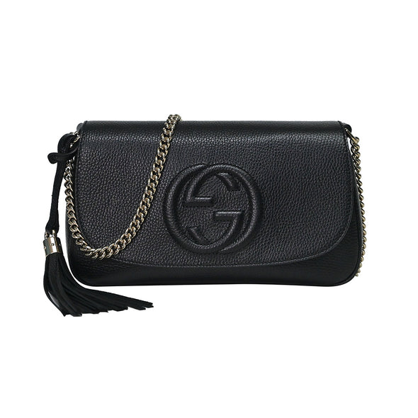 Black Soho Chain Small Shoulder Bag (Rented Out)