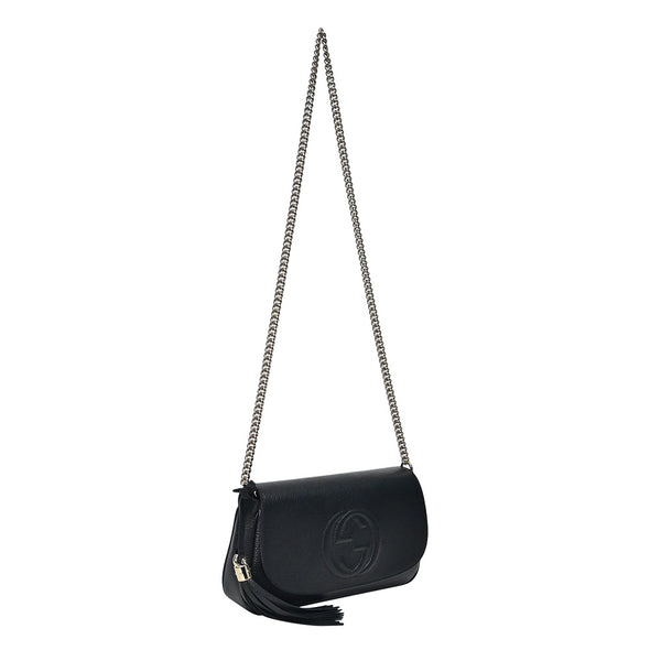 Black Soho Chain Small Shoulder Bag (Rented Out)