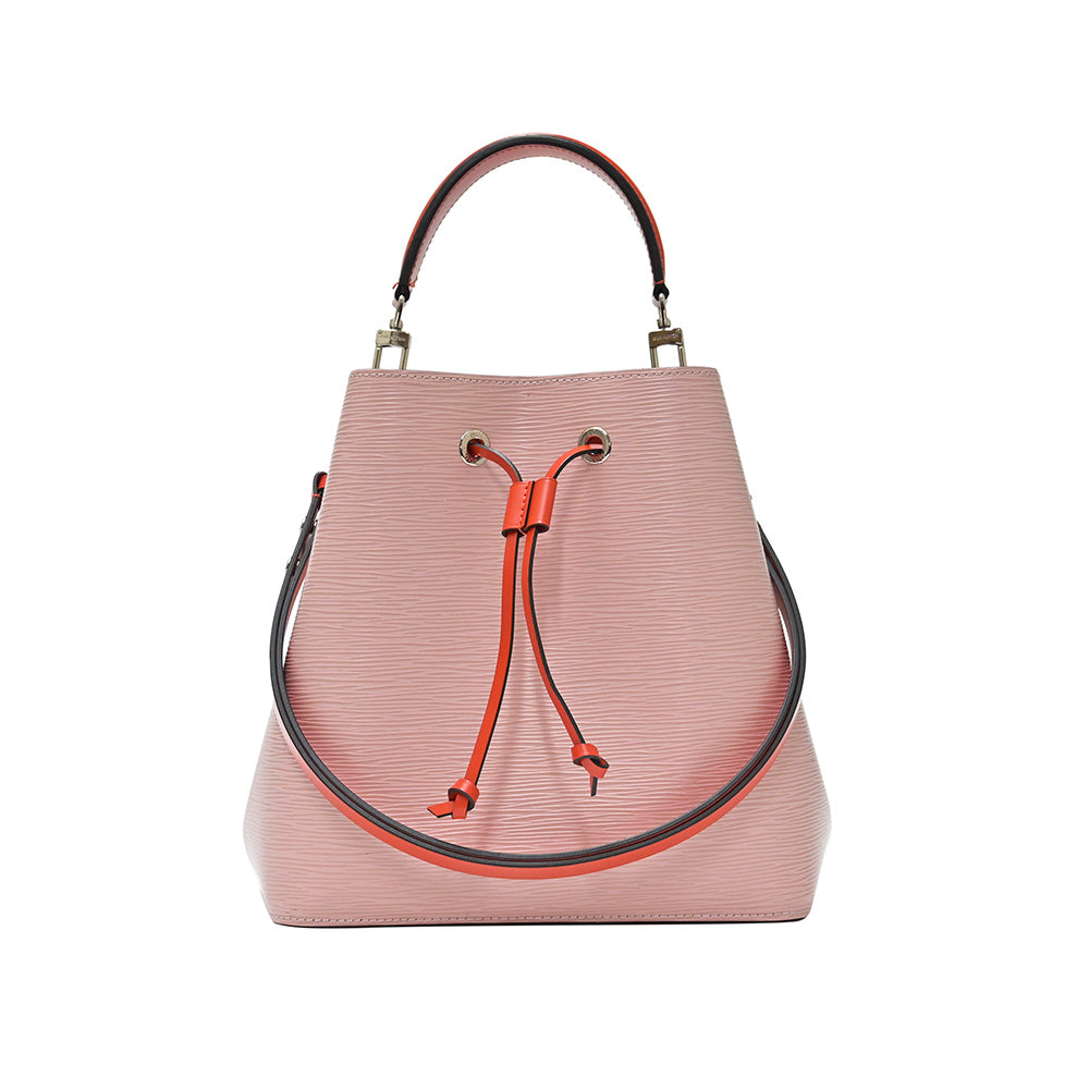 Louis Vuitton Epi Neonoe MM Rose Ballerine 