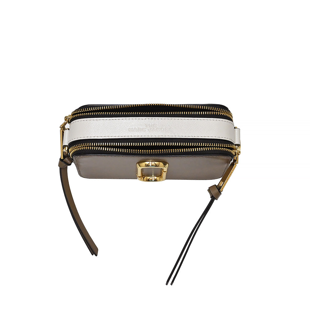 French Grey Multi Logo Strap Snapshot Camera Bag 2