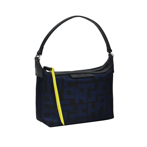 Black Navy Le Pliage LGP Mini Shoulder Bag