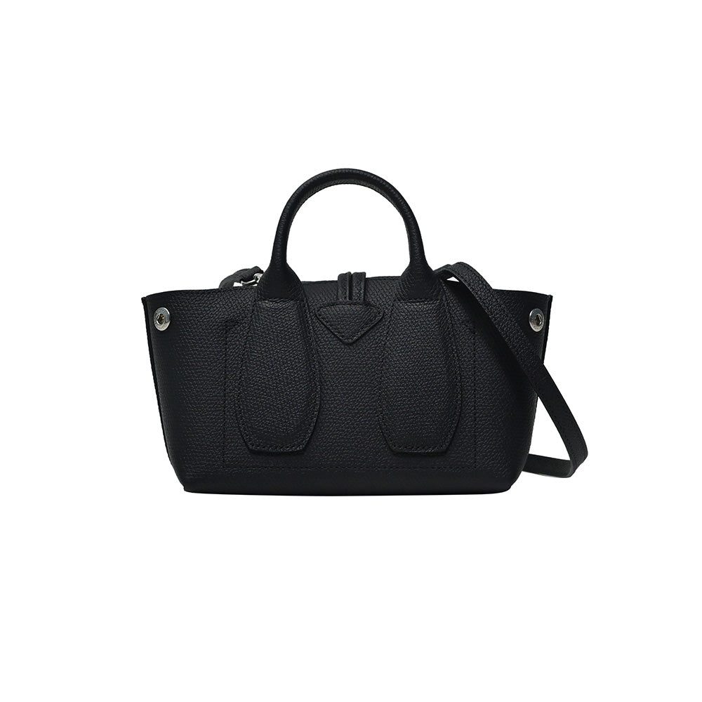 Longchamp Roseau Xs Top Handle Tote Bag in Brown  Lyst