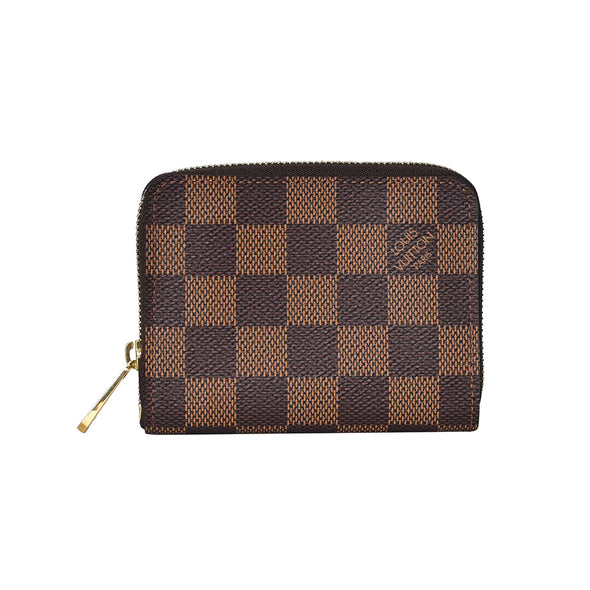 Damier Ebene Canvas Zippy Coin Purse (Rented Out)