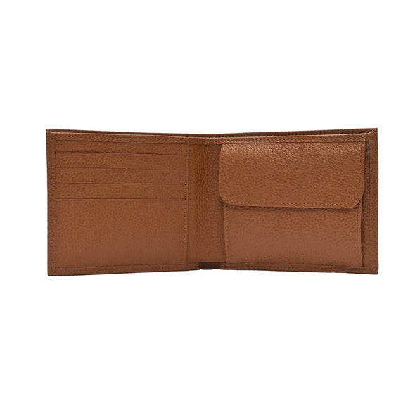Caramel Le Foulonne Bifold Wallet with Coin Pocket