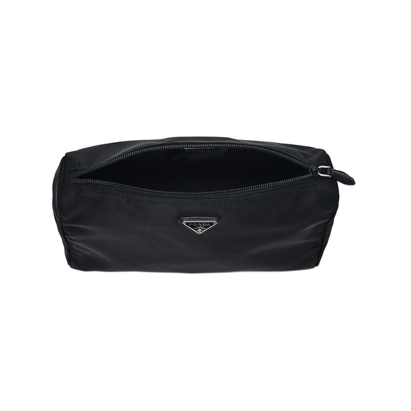 Nero Tessuto Large Cosmetic Pouch