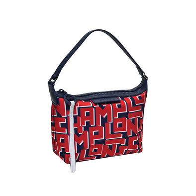 Navy Red Le Pliage LGP Mini Shoulder Bag